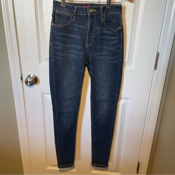 Jennifer Lopez Jeans sz 4 Mid Rise Sculpt Super Skinny Denim‎ Stretch - Picture 1 of 8